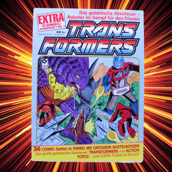 Transformers Extra Comic-Sonderheft Nr. 2 Condor 1989